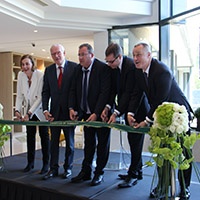 Inauguration du Courtyard par Alain Aubry