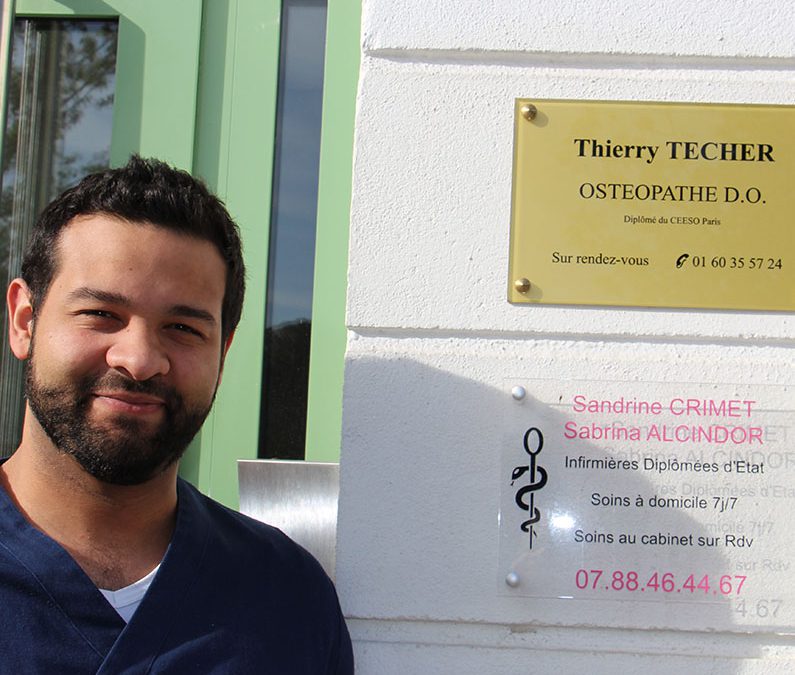 Thierry Techer, l’ostéopathe de la commune a désormais son site