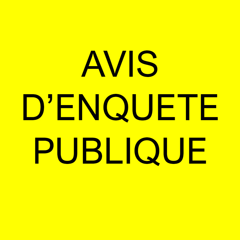 Avis d’Enquête Publique