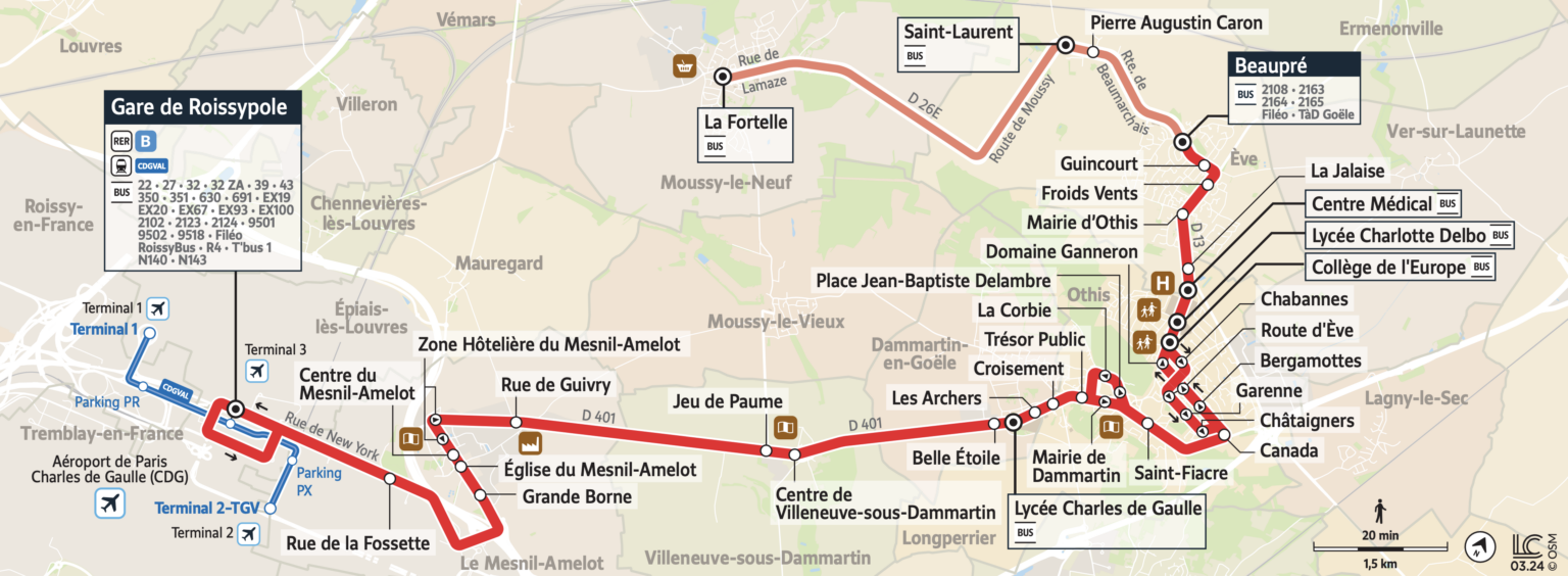 Plan bus 2101