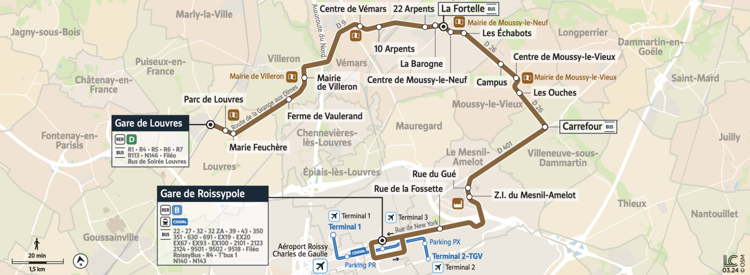 Plan bus 2102