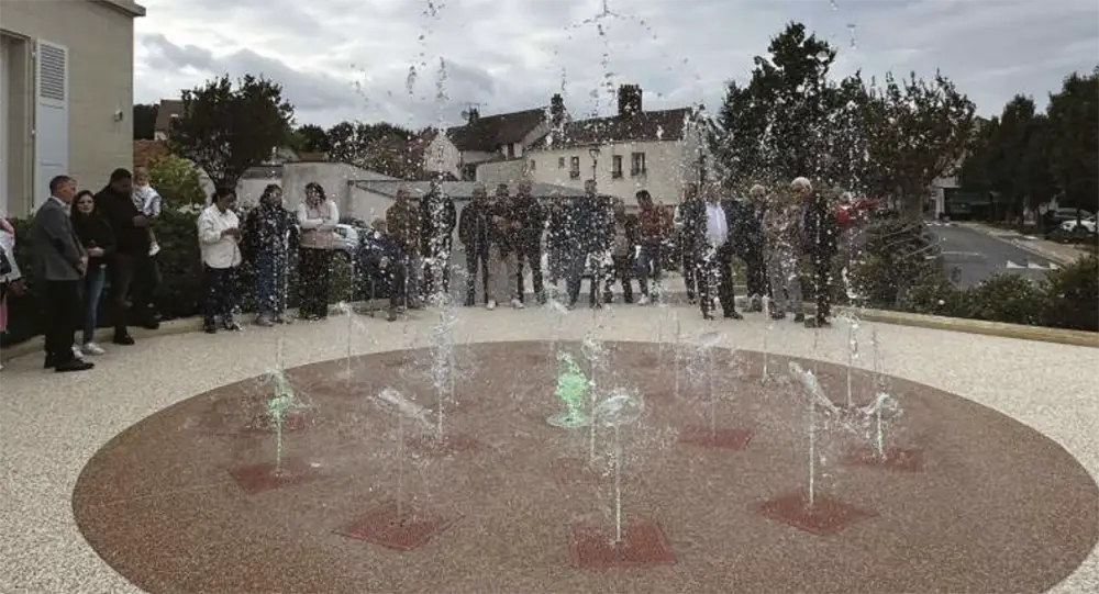 Photo d'archive du parvis