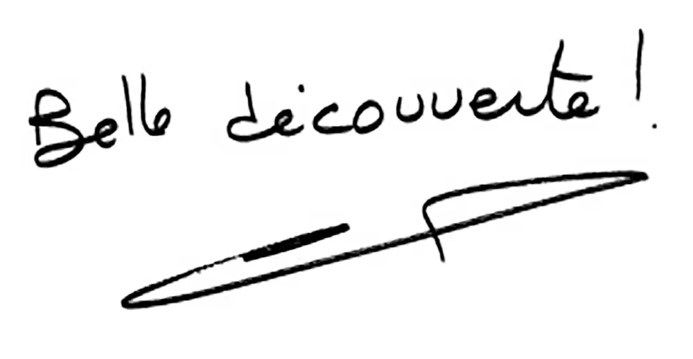 Signature du maire du Mesnil-Amelot