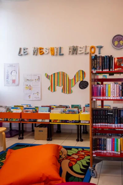 Coin de lecture pour petits enfants Le Mesnil-Amelot