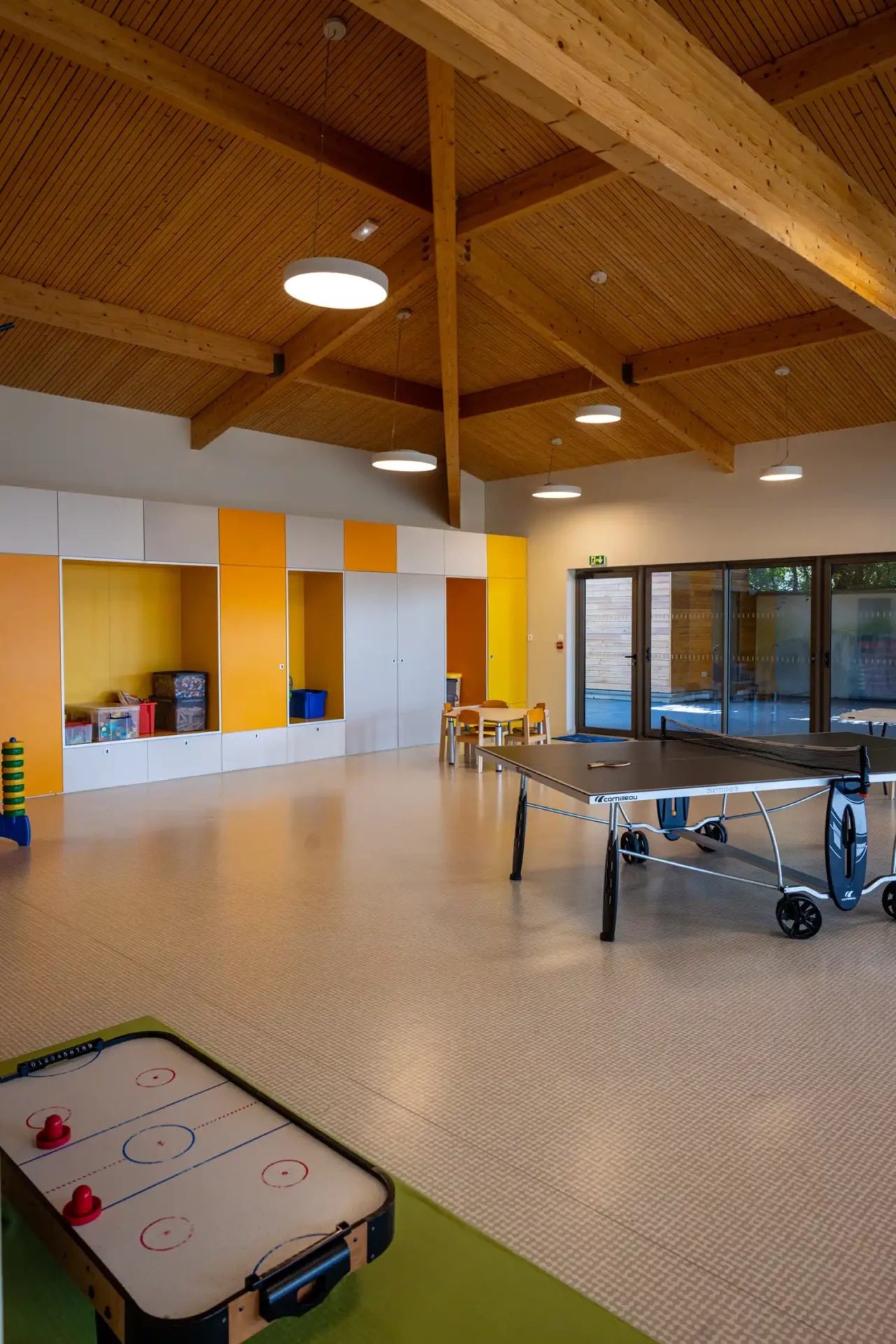 Intérieur école de loisir Le Mesnil-Amelot